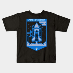 We're Now In Orbit Kids T-Shirt